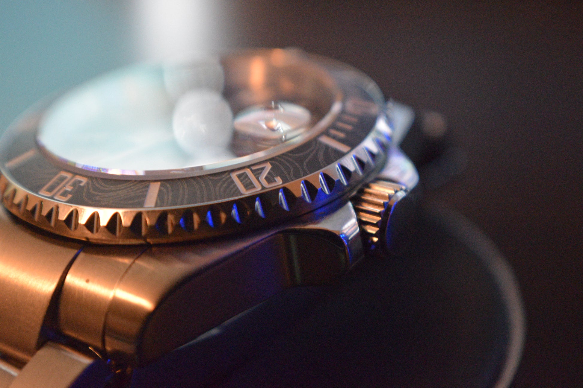 Midnight Topographic - 40mm